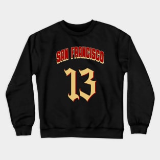 49ers Football Crewneck Sweatshirt